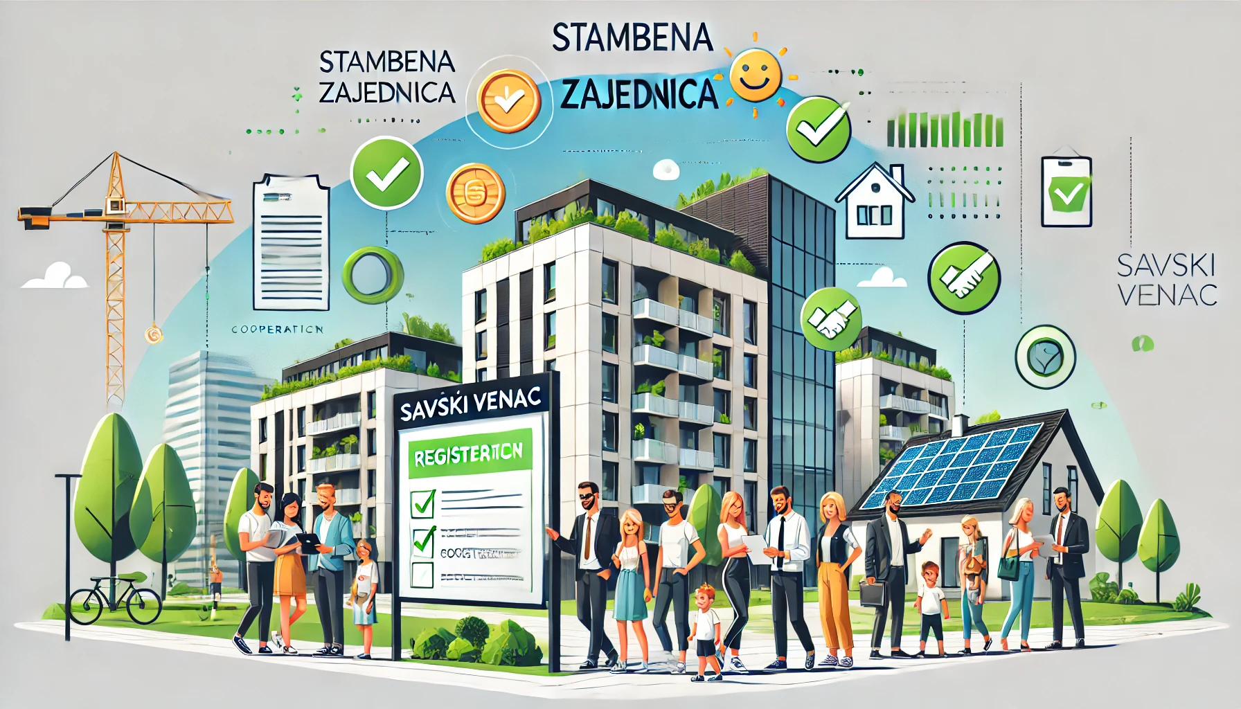 Registracija stambene zajednice Savski venac – dokumentacija, postupak i profesionalni upravnici
