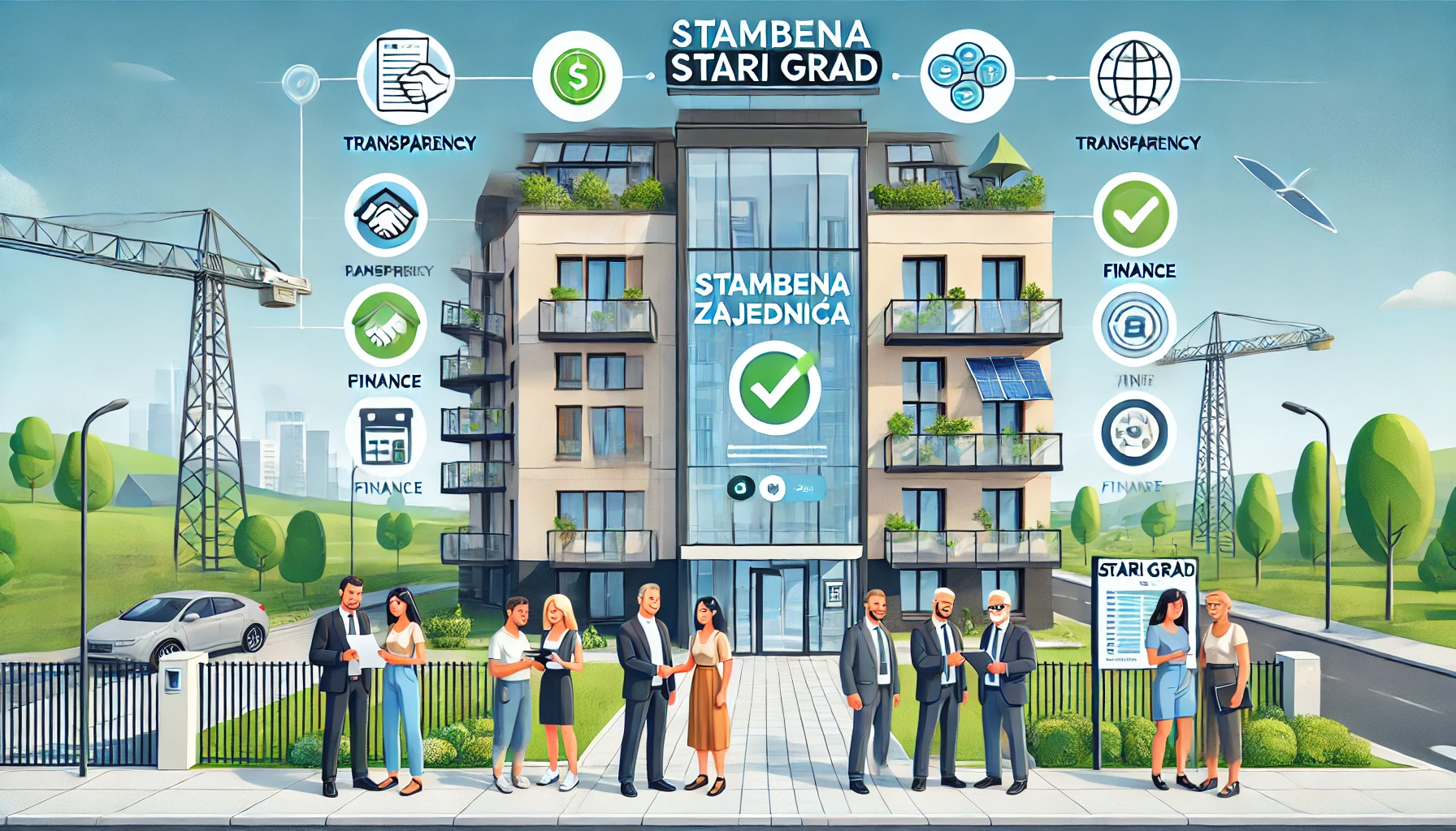 Registracija stambene zajednice Stari grad – dokumentacija, postupak i profesionalni upravnici